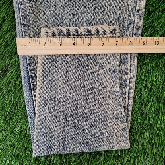 Vintage LEE Riders Mom Jeans Womens 00/0 23x29 Acid-Wash - Picture 16 of 16